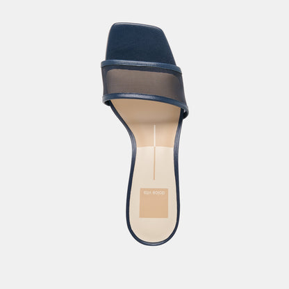 Dolce Vita SHOES Rexa Mesh Navy Mesh Heels
