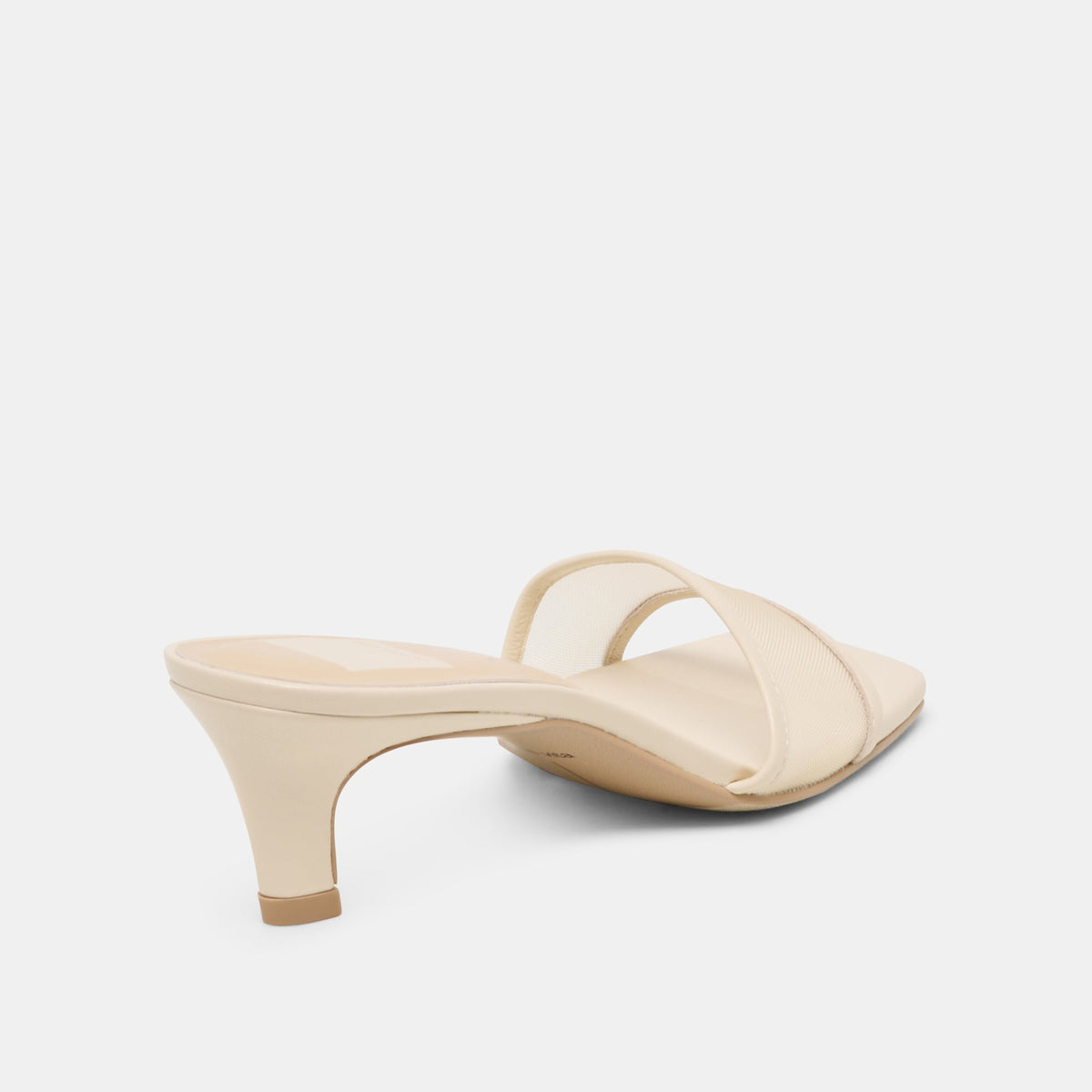 Dolce Vita SHOES Rexa Mesh Creme Mesh Heels