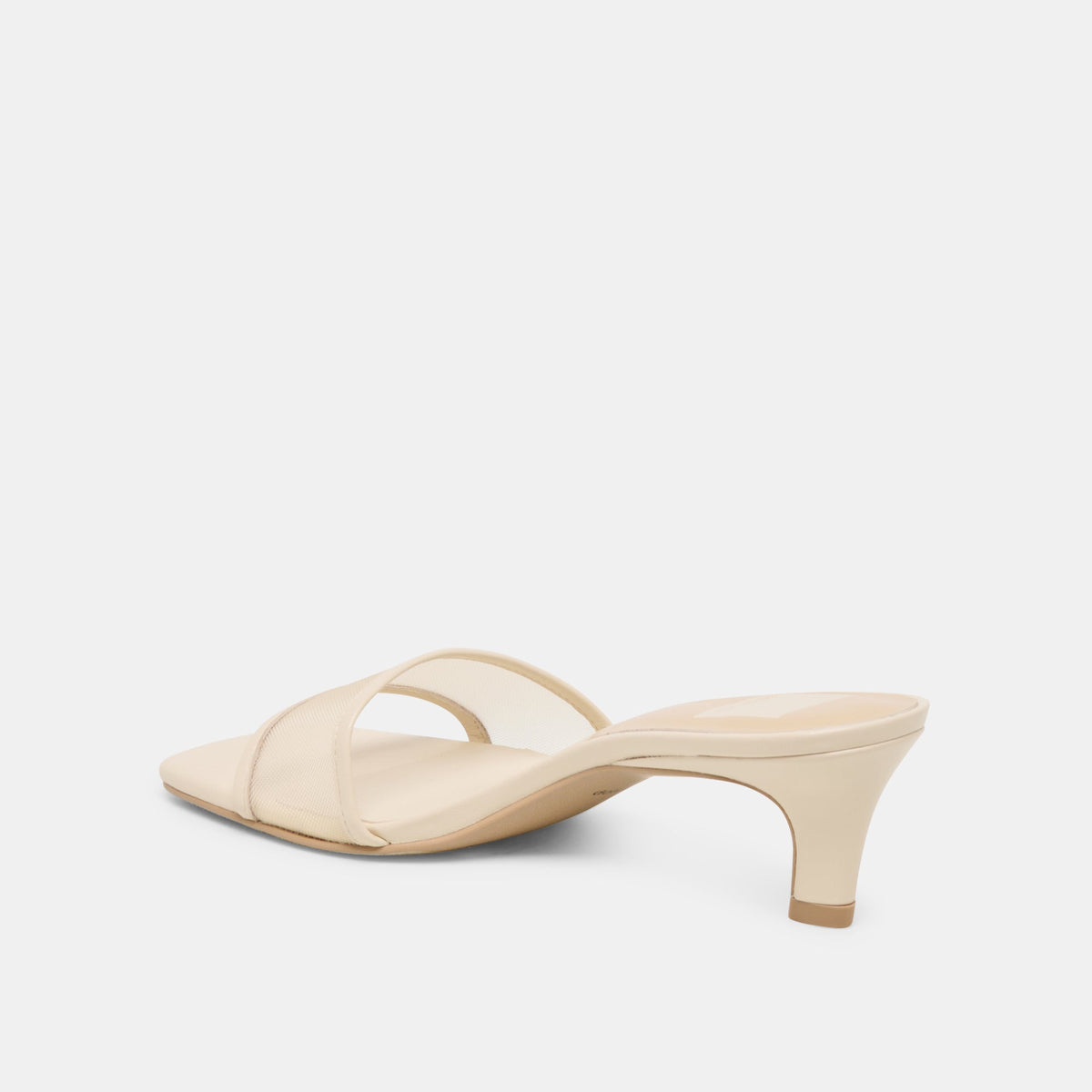 Dolce Vita SHOES Rexa Mesh Creme Mesh Heels