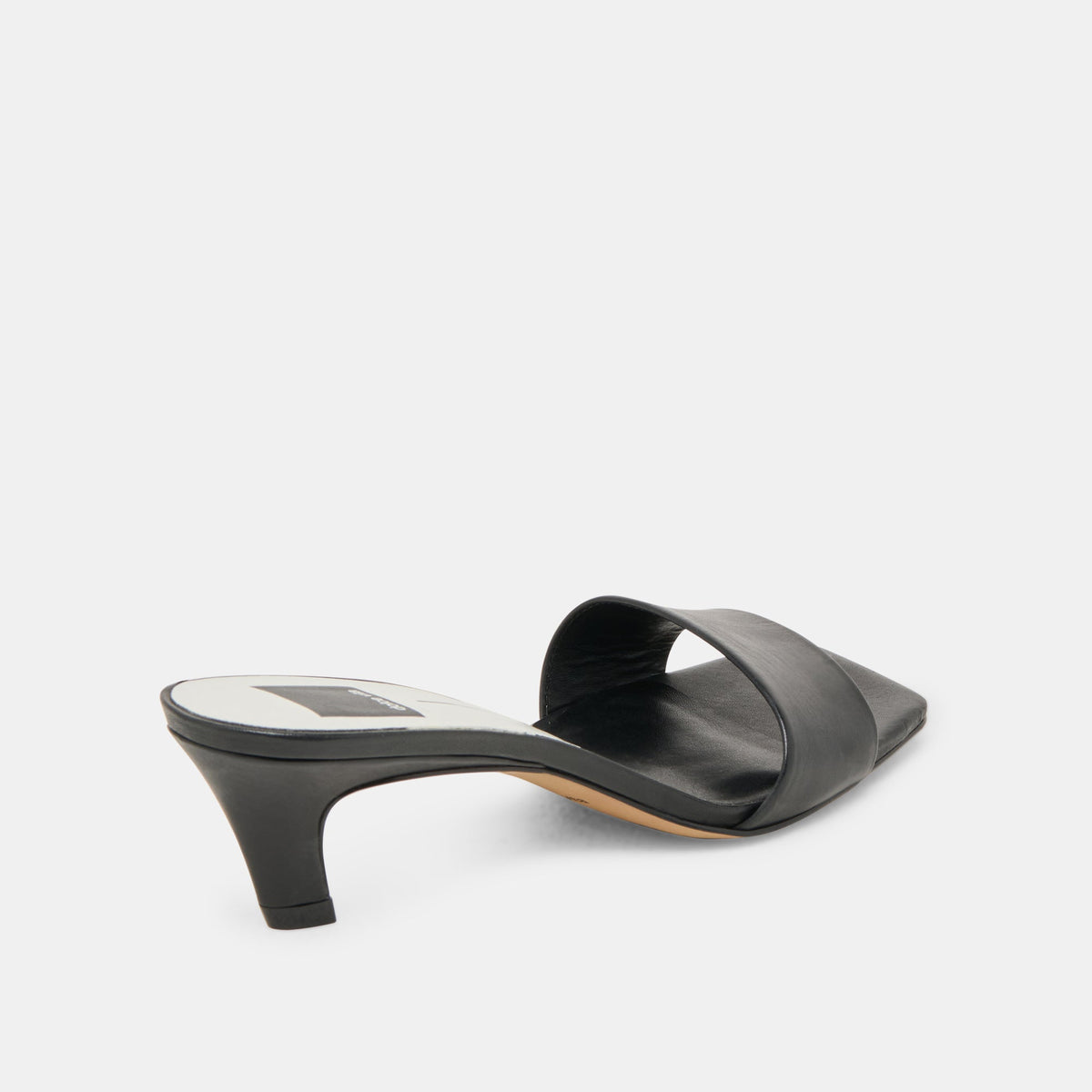 Dolce Vita SHOES Rexa Black Leather Heels