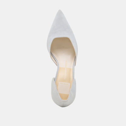 Dolce Vita SHOES ELOY HEELS LIGHT BLUE SUEDE
 – Dolce Vita