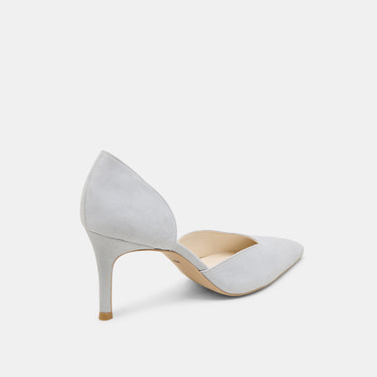Dolce Vita SHOES ELOY HEELS LIGHT BLUE SUEDE
 – Dolce Vita