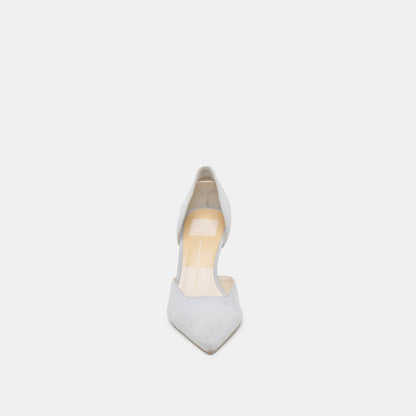 Dolce Vita SHOES ELOY HEELS LIGHT BLUE SUEDE
 – Dolce Vita