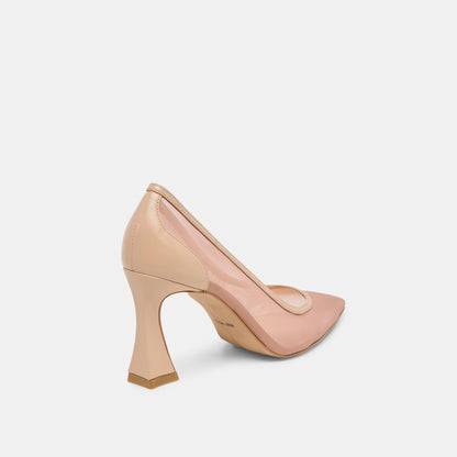 Dolce Vita SHOES Malory Lt Tan Mesh Heels