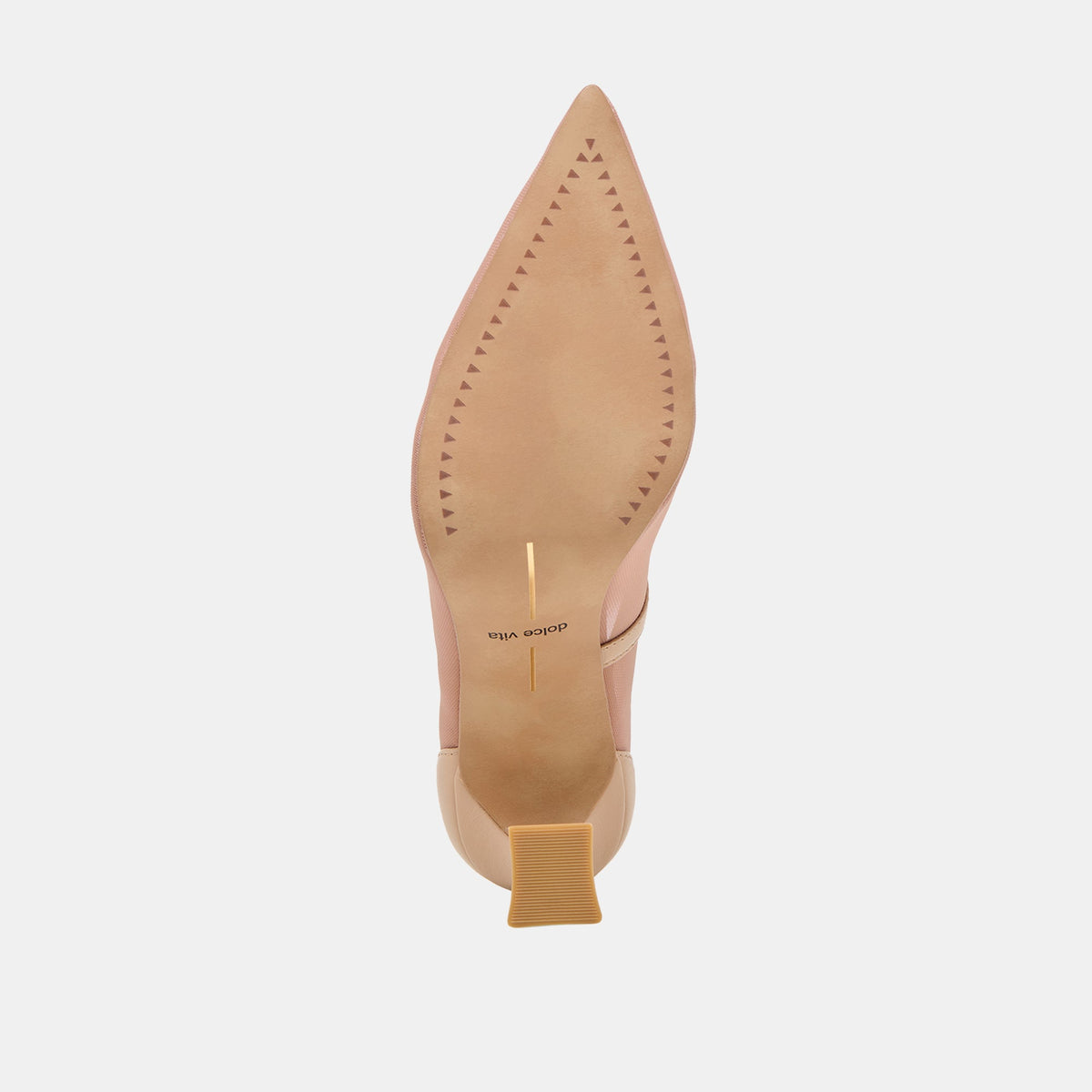 Dolce Vita SHOES Malory Lt Tan Mesh Heels