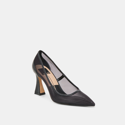 Dolce Vita SHOES Malory Onyx Mesh Heels