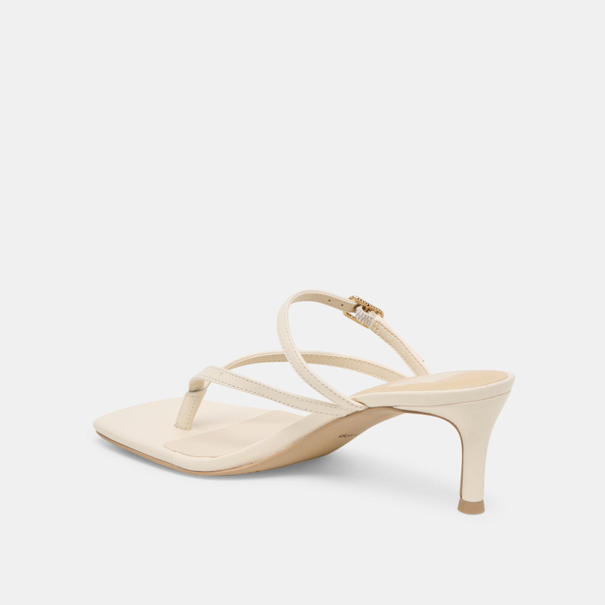 Dolce Vita SHOES Biaga Off White Leather Heels