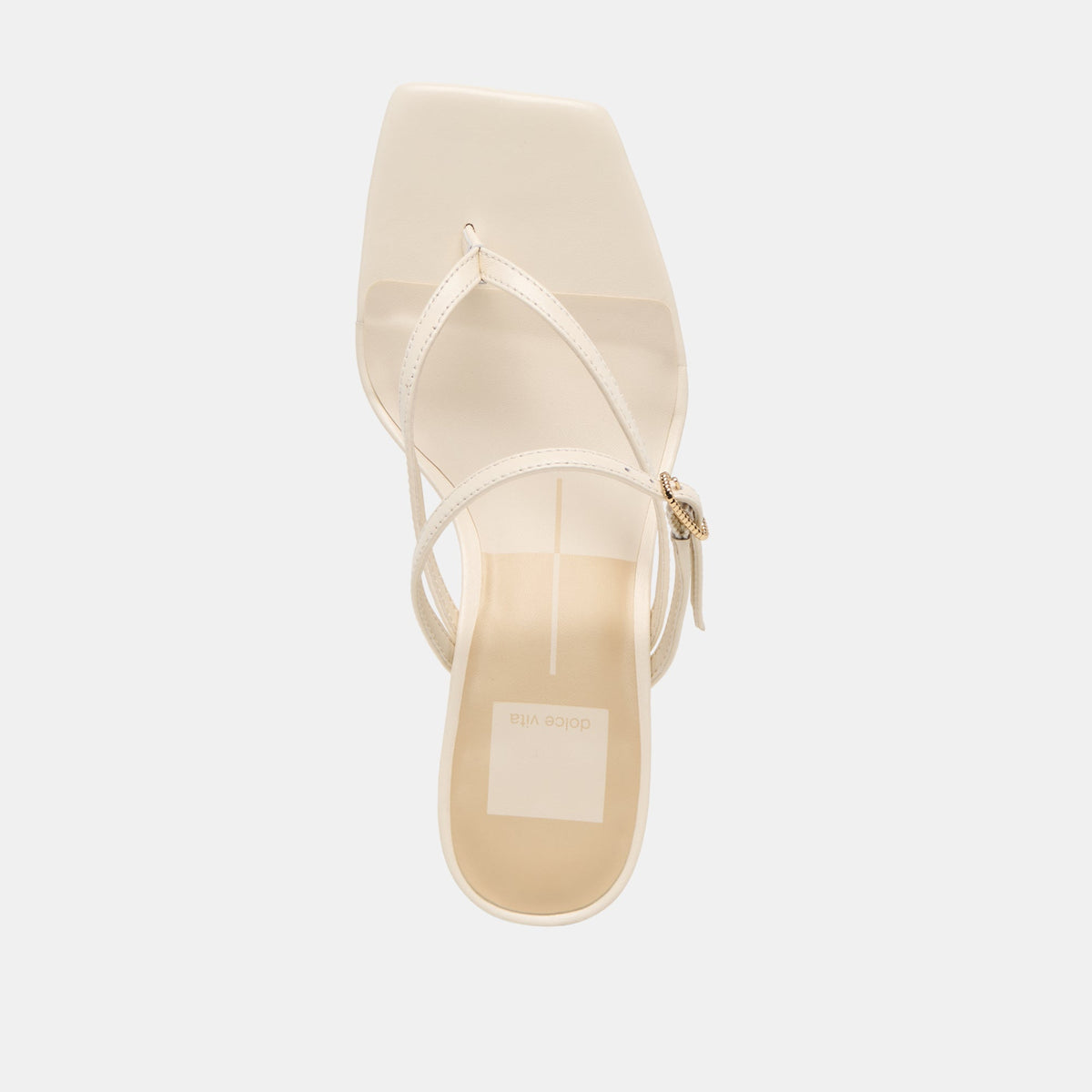 Dolce Vita SHOES Biaga Off White Leather Heels