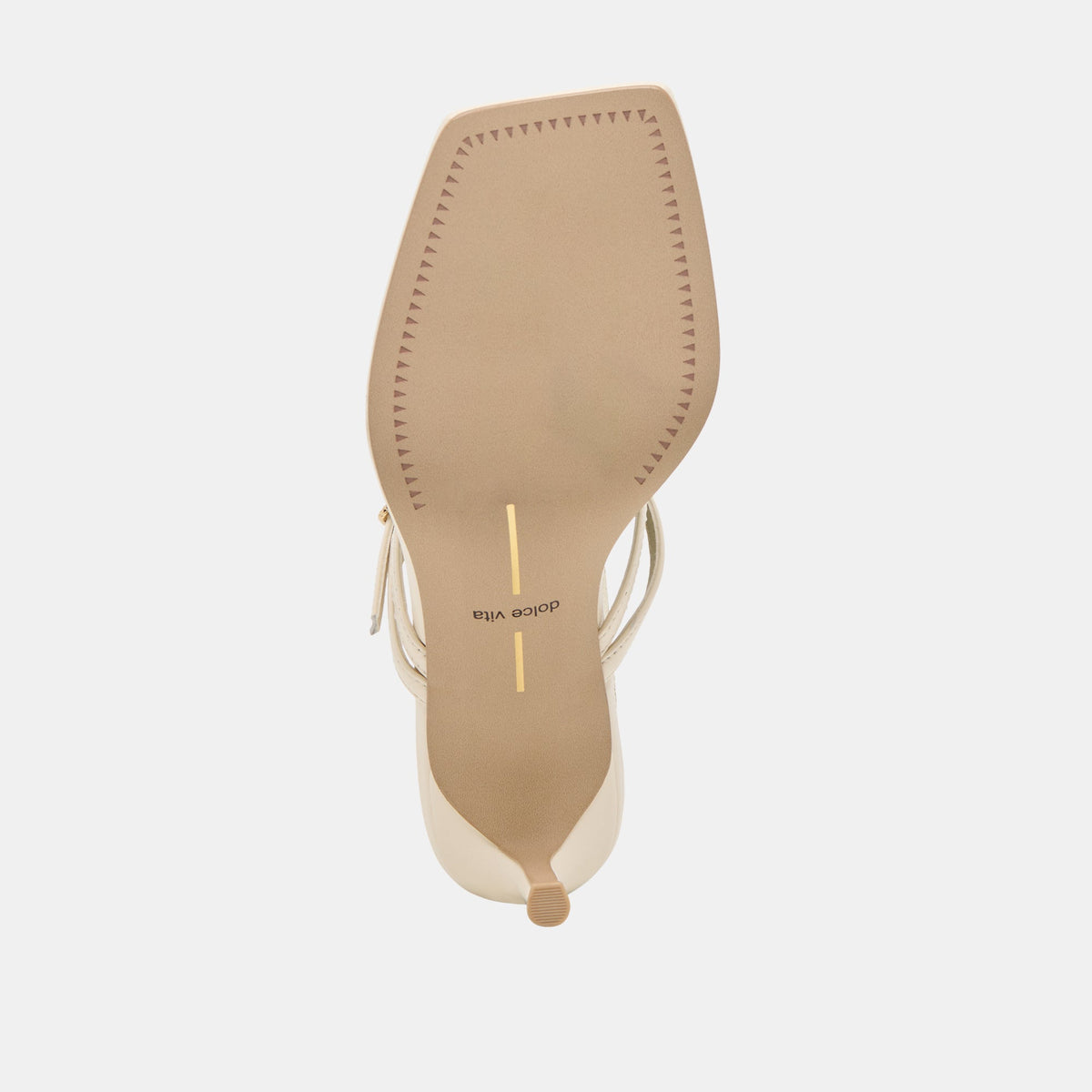 Dolce Vita SHOES Biaga Off White Leather Heels