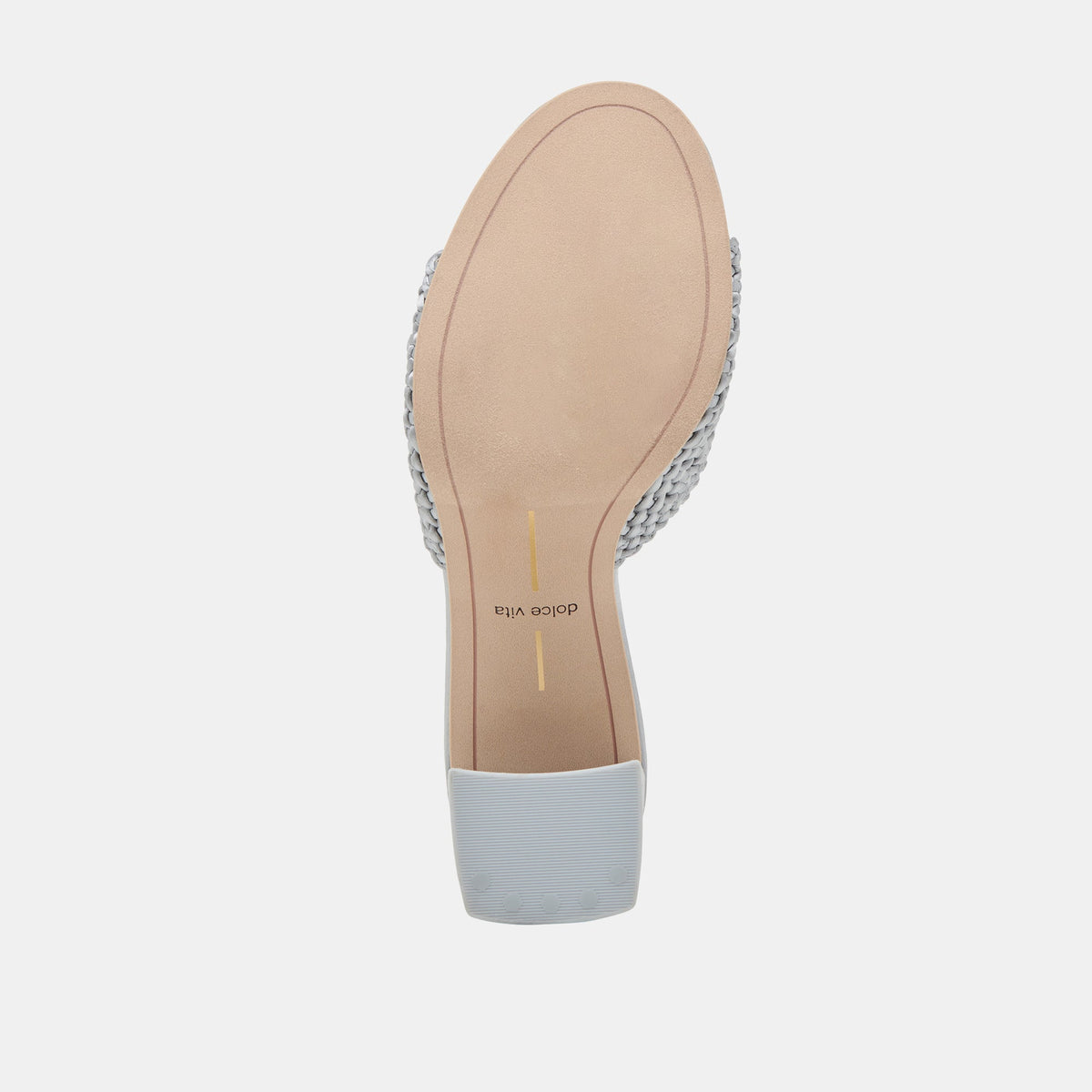 Dolce Vita SHOES MARGOE HEELS LIGHT BLUE WOVEN SATIN
 – Dolce Vita