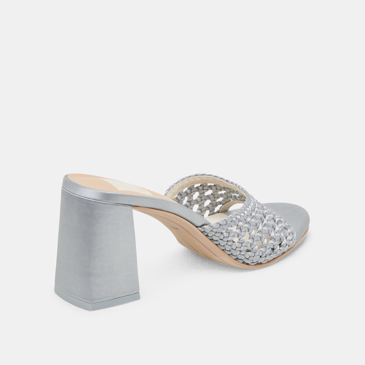 Dolce Vita SHOES MARGOE HEELS LIGHT BLUE WOVEN SATIN
 – Dolce Vita