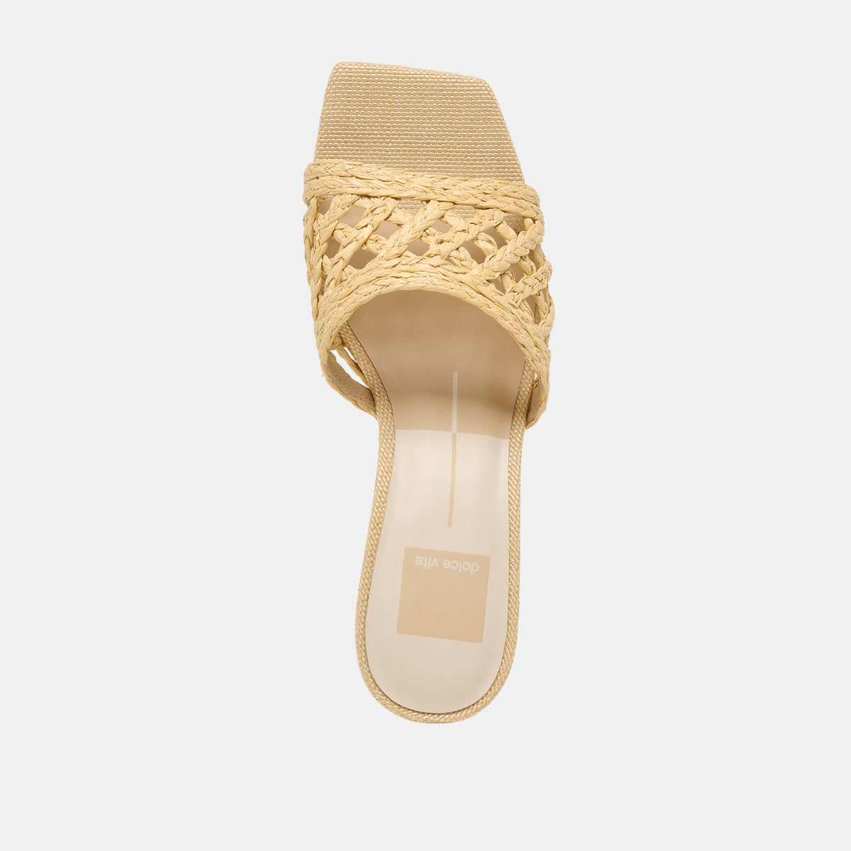 Dolce Vita SHOES Bowen Lt Natural Raffia Heels