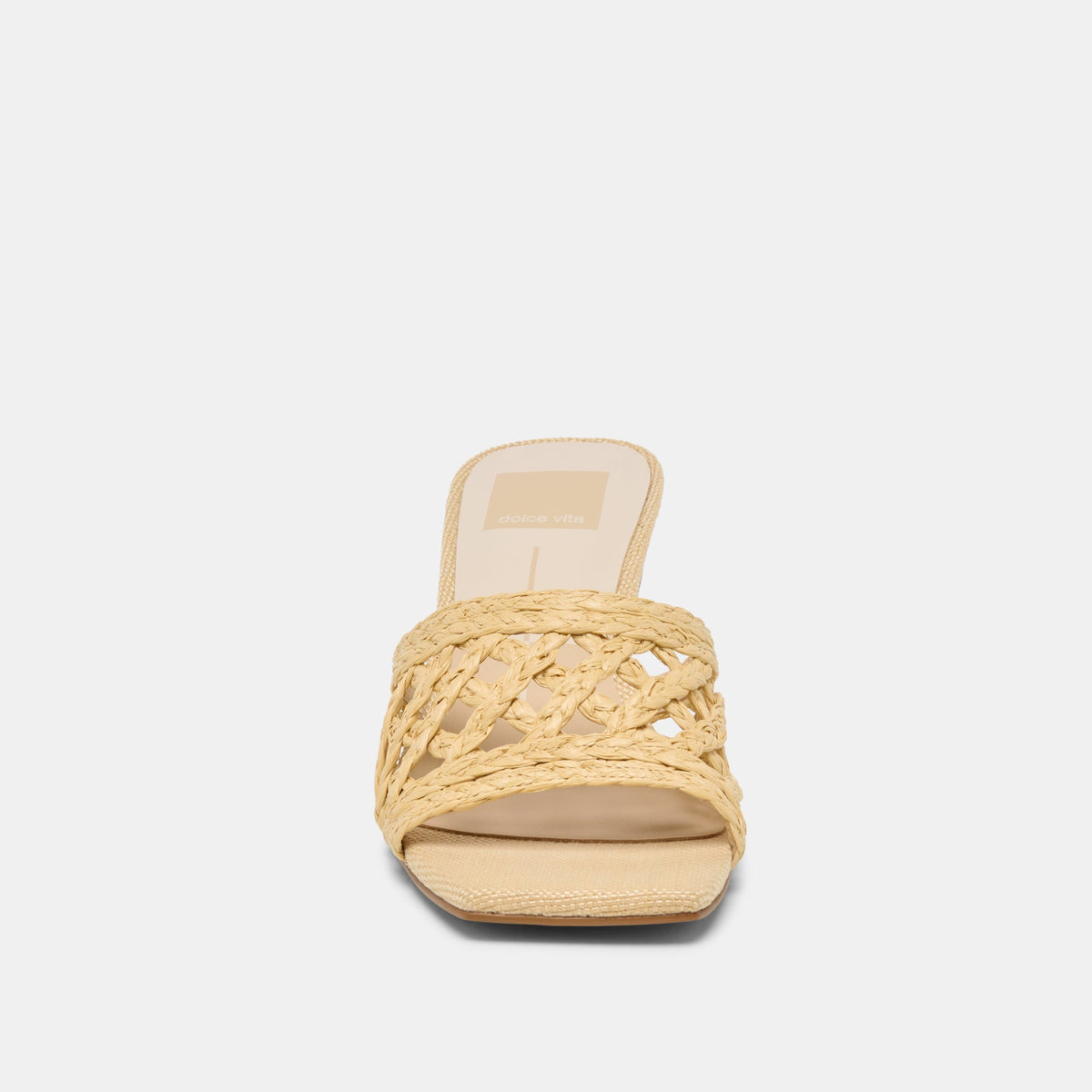 Dolce Vita SHOES Bowen Lt Natural Raffia Heels