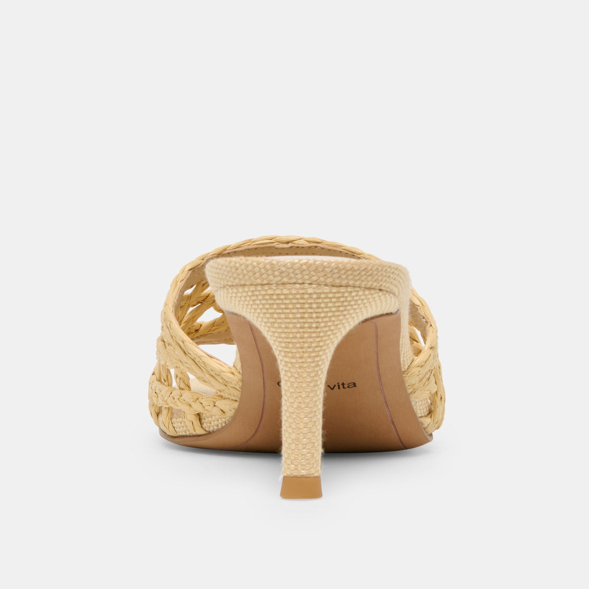 Dolce Vita SHOES Bowen Lt Natural Raffia Heels