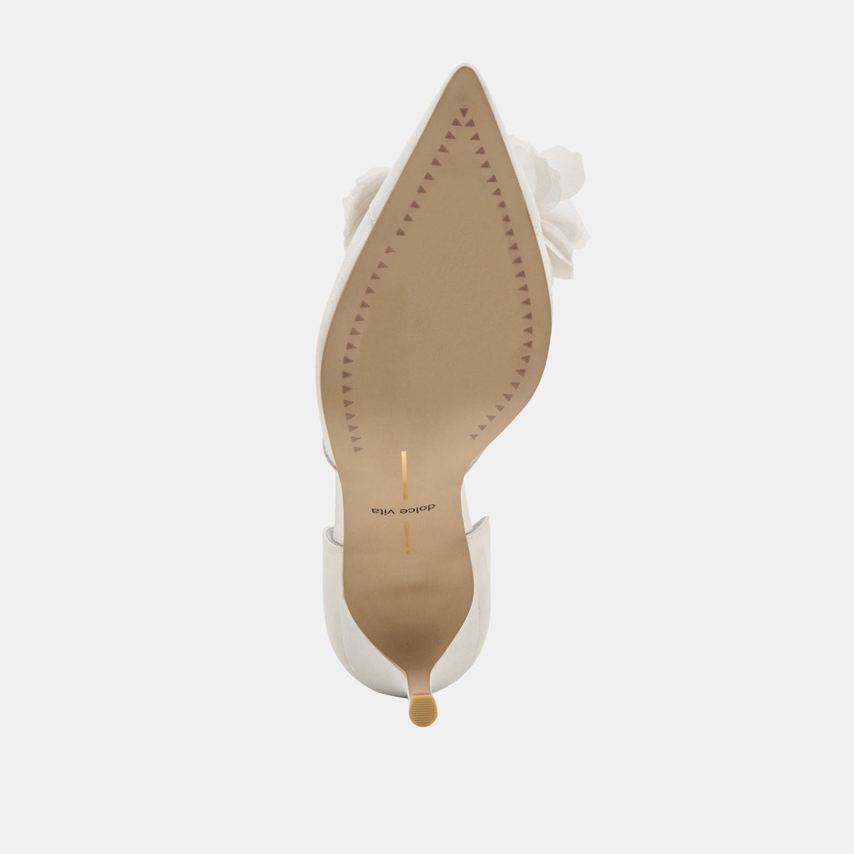 Dolce Vita SHOES Evelin White Mesh Heels