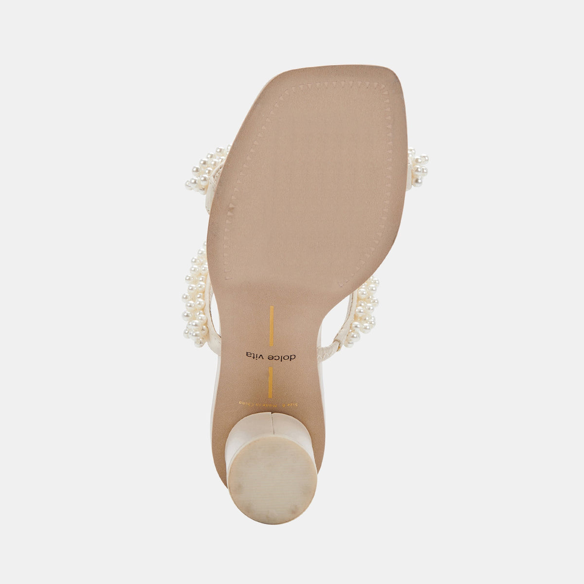 Dolce Vita SHOES NOEL Heels Vanilla Pearls | Vanilla Pearl Bead Heels
 – Dolce Vita
