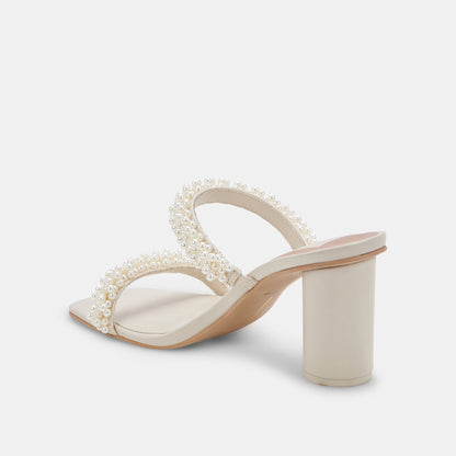 Dolce Vita SHOES NOEL Heels Vanilla Pearls | Vanilla Pearl Bead Heels
 – Dolce Vita