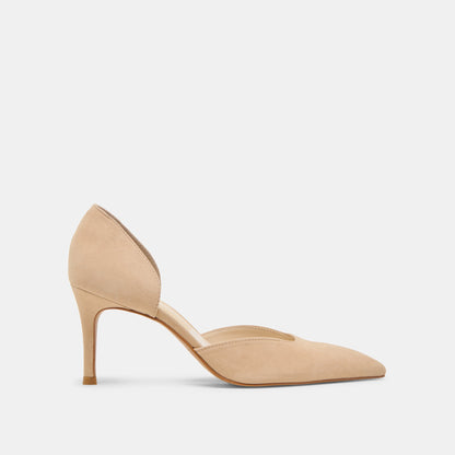 Dolce Vita SHOES ELOY HEELS TAN SUEDE
 – Dolce Vita