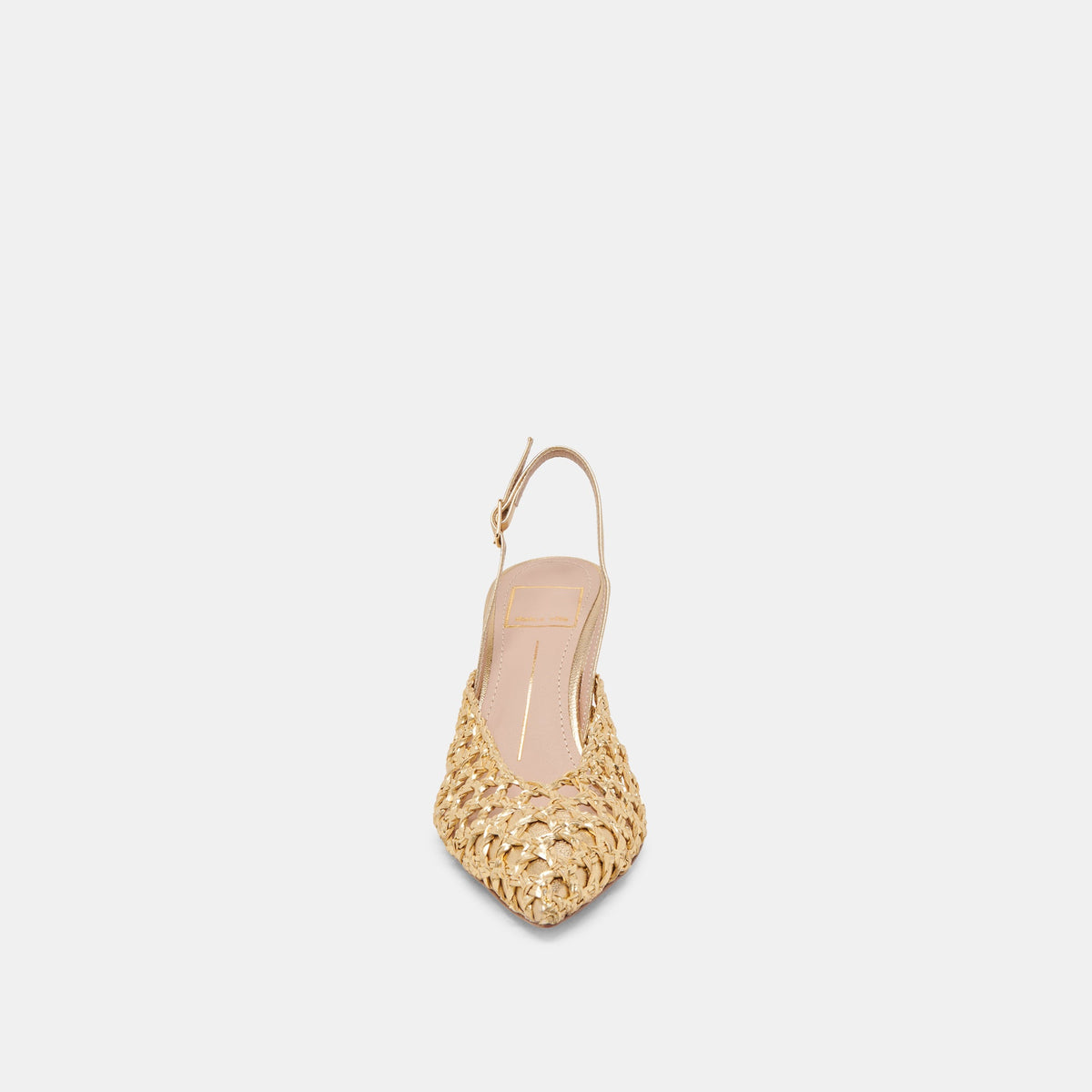 Dolce Vita SHOES GLORIA HEELS GOLD WOVEN
 – Dolce Vita