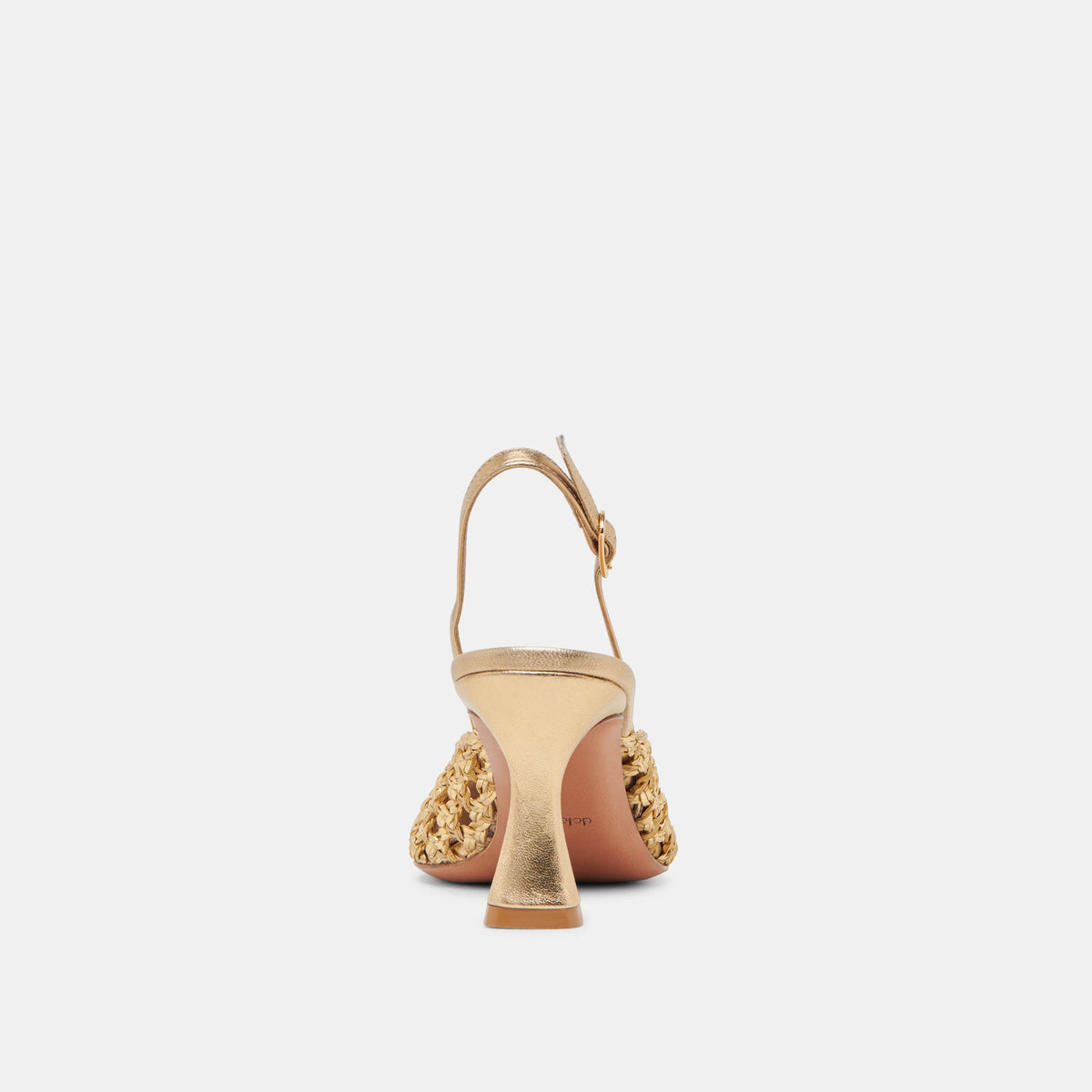 Dolce Vita SHOES GLORIA HEELS GOLD WOVEN
 – Dolce Vita