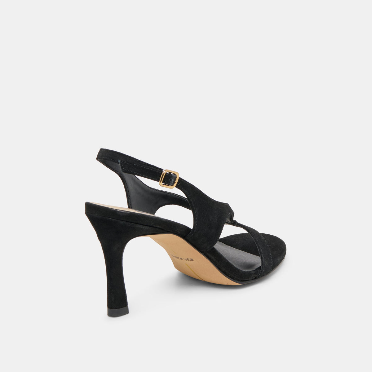 Dolce Vita SHOES Izela Onyx Suede Heels