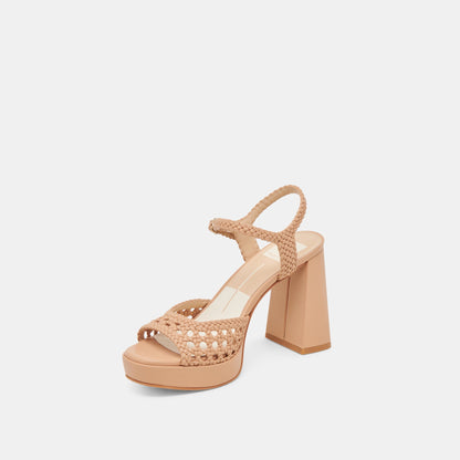 Dolce Vita SHOES PEYTEN HEELS CAFE WOVEN STELLA
 – Dolce Vita