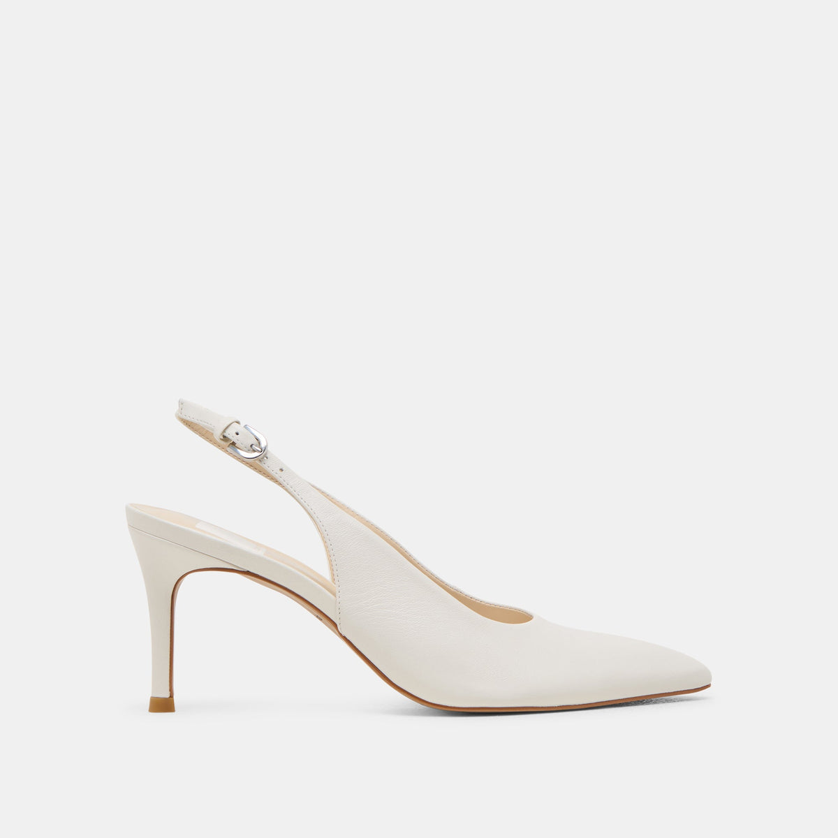 Dolce Vita SHOES ELASI HEELS WHITE LEATHER
 – Dolce Vita