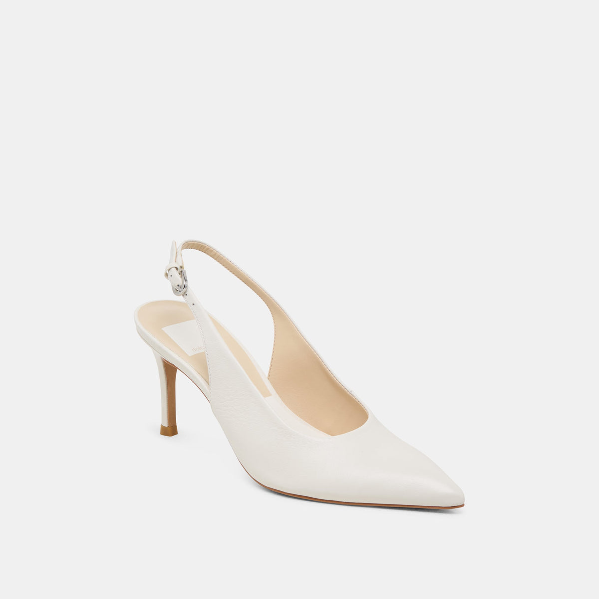 Dolce Vita SHOES ELASI HEELS WHITE LEATHER
 – Dolce Vita