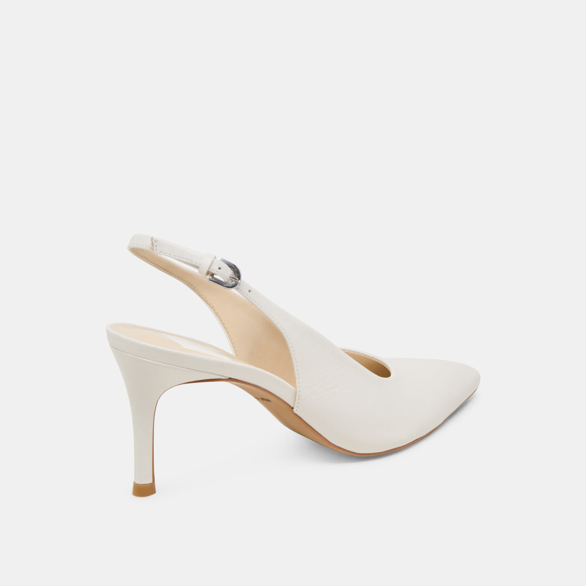 Dolce Vita SHOES ELASI HEELS WHITE LEATHER
 – Dolce Vita