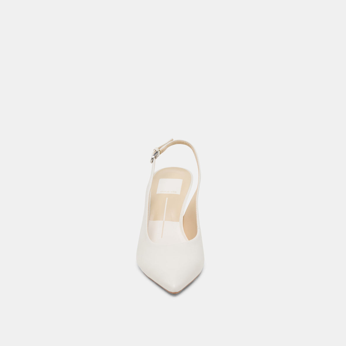 Dolce Vita SHOES ELASI HEELS WHITE LEATHER
 – Dolce Vita