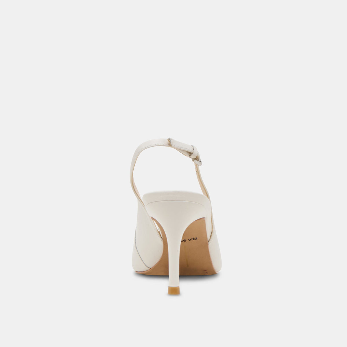 Dolce Vita SHOES ELASI HEELS WHITE LEATHER
 – Dolce Vita