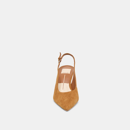 Dolce Vita SHOES Elasi Brown Nubuck Heels