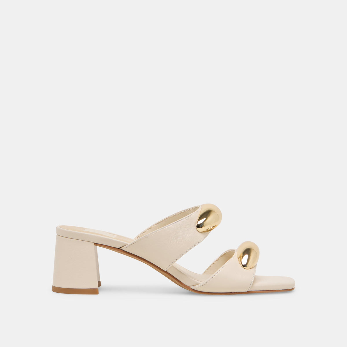 Dolce Vita SHOES Barnet Bone Leather Heels