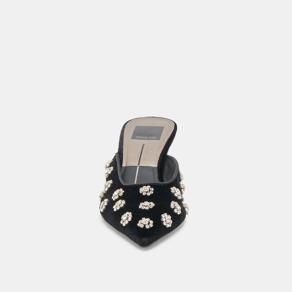 Dolce Vita SHOES Clara Nero Velvet Heels
