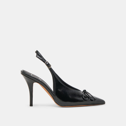 Dolce Vita SHOES GEENA HEELS BLACK LEATHER
 – Dolce Vita