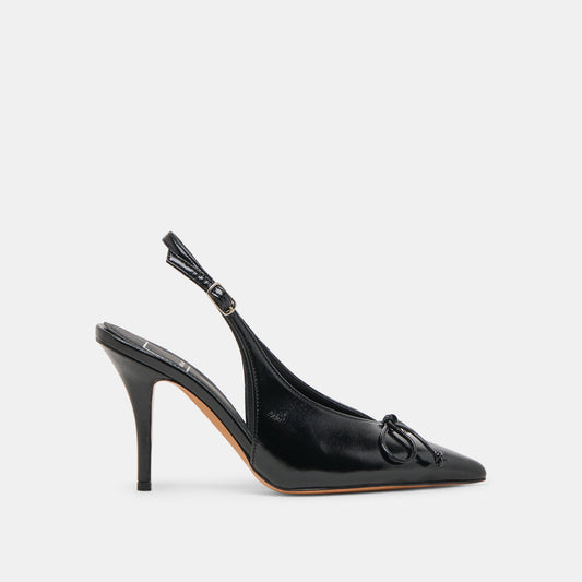 Dolce Vita SHOES GEENA HEELS BLACK LEATHER
 – Dolce Vita