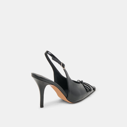 Dolce Vita SHOES GEENA HEELS BLACK LEATHER
 – Dolce Vita
