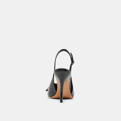 Dolce Vita SHOES GEENA HEELS BLACK LEATHER
 – Dolce Vita