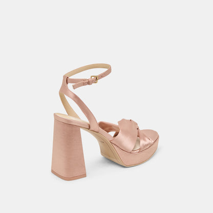 Dolce Vita SHOES PARLO HEELS BLUSH SATIN
 – Dolce Vita