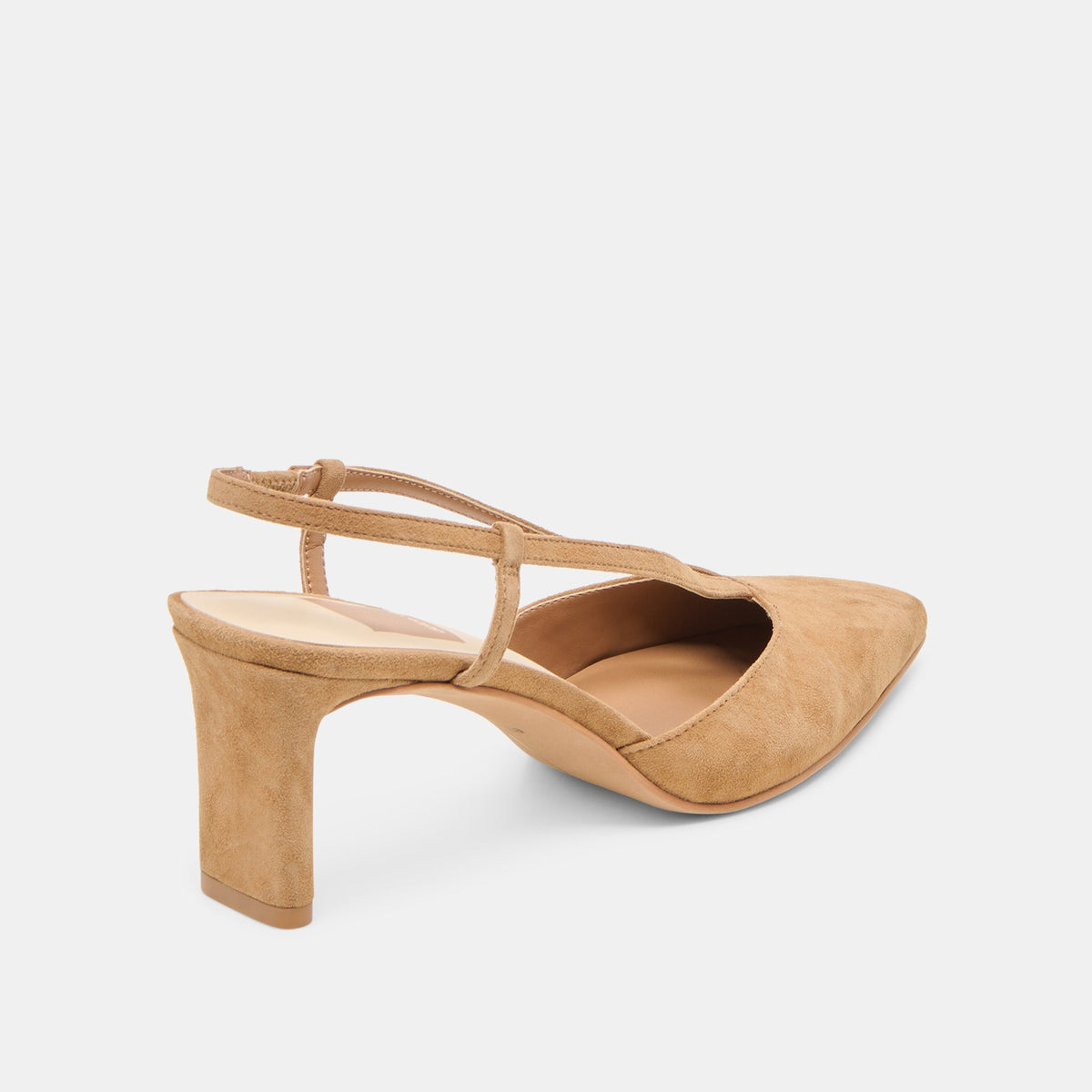 Dolce Vita SHOES Ginay Lt Brown Suede Heels