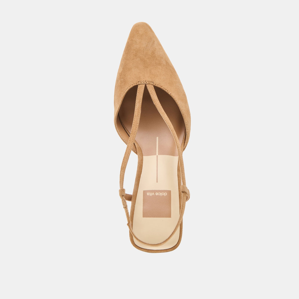 Dolce Vita SHOES Ginay Lt Brown Suede Heels