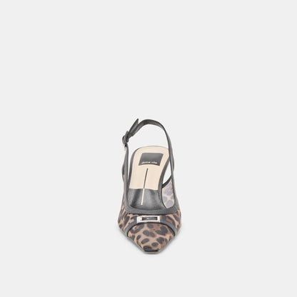 Dolce Vita SHOES Lorine Leopard Mesh Heels