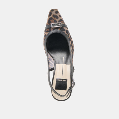 Dolce Vita SHOES Lorine Leopard Mesh Heels