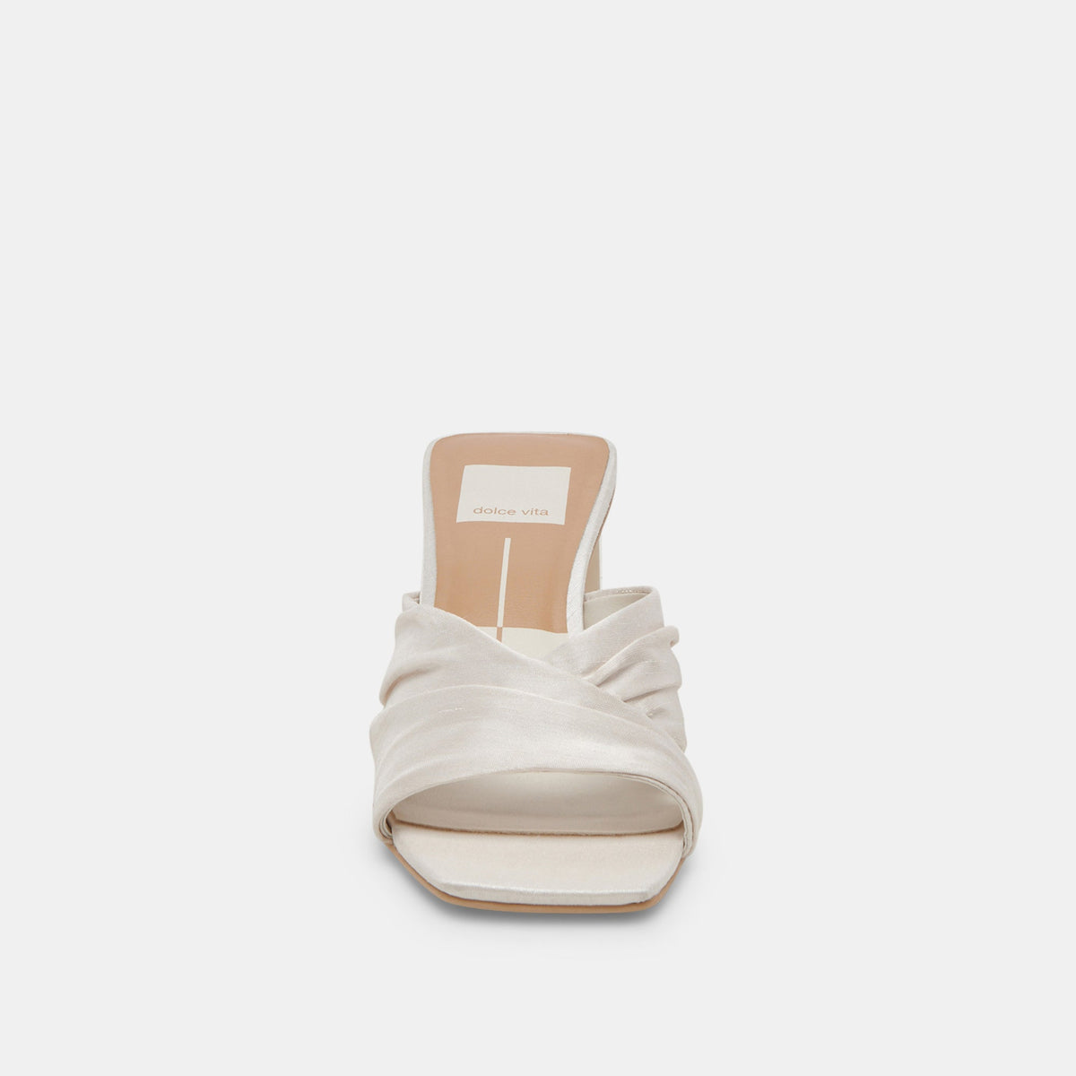 Dolce Vita SHOES CARLAN HEELS OFF WHITE SILK
 – Dolce Vita