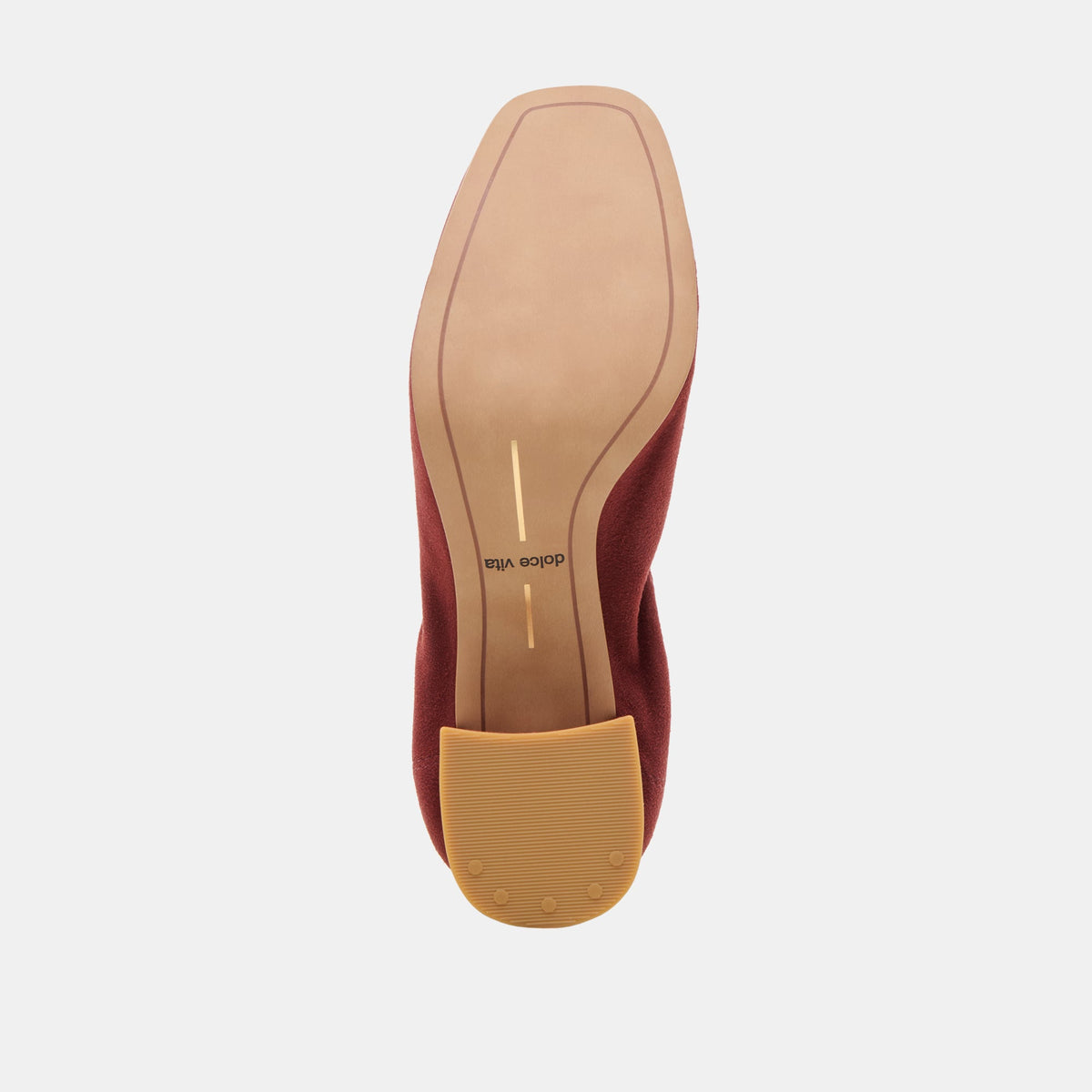 Dolce Vita SHOES Karmin Brandy Suede Heels