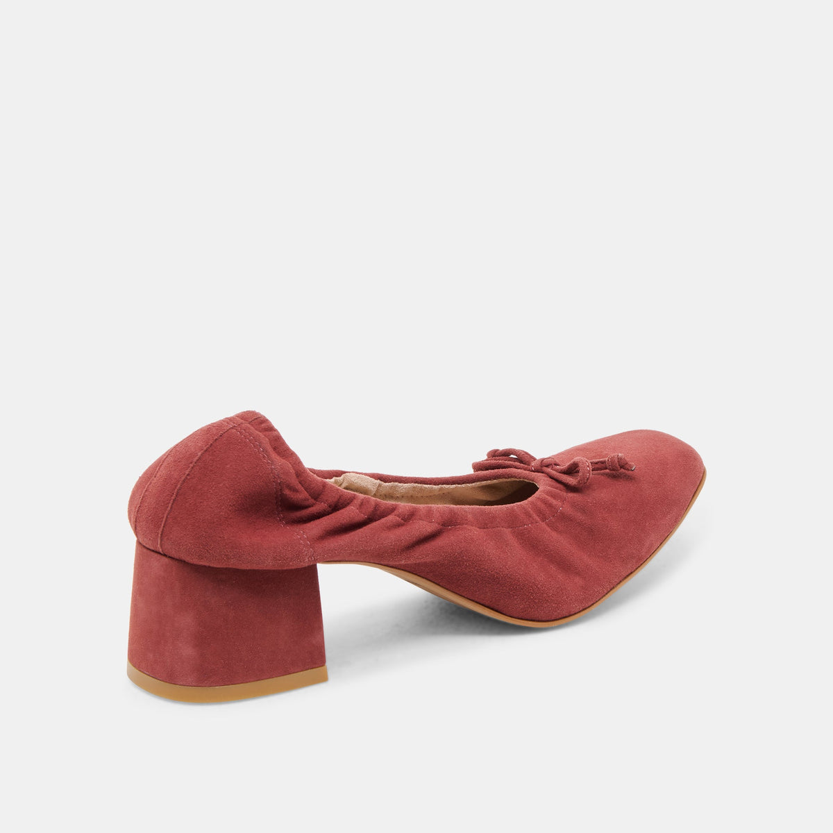 Dolce Vita SHOES Karmin Brandy Suede Heels