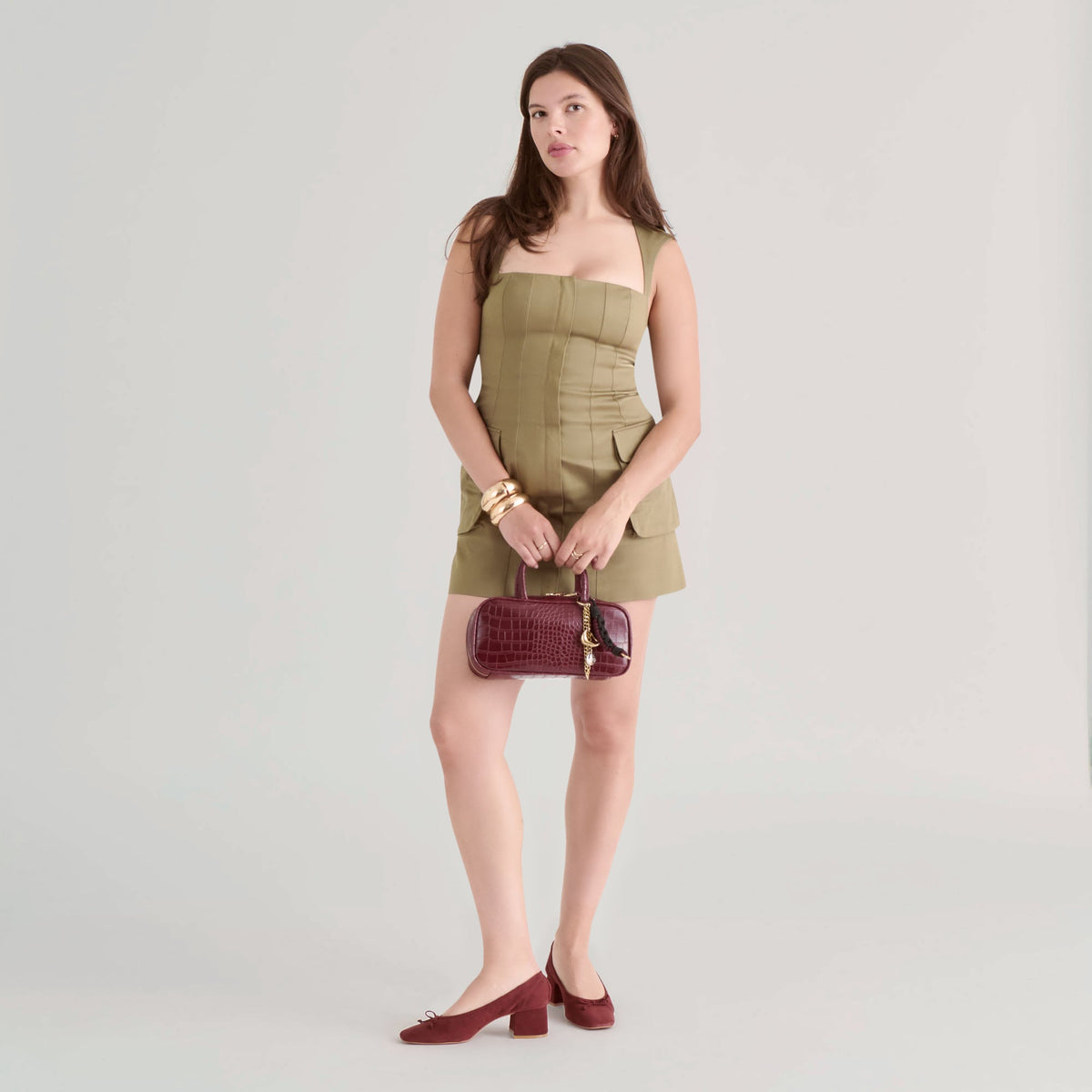 Dolce Vita SHOES Karmin Brandy Suede Heels