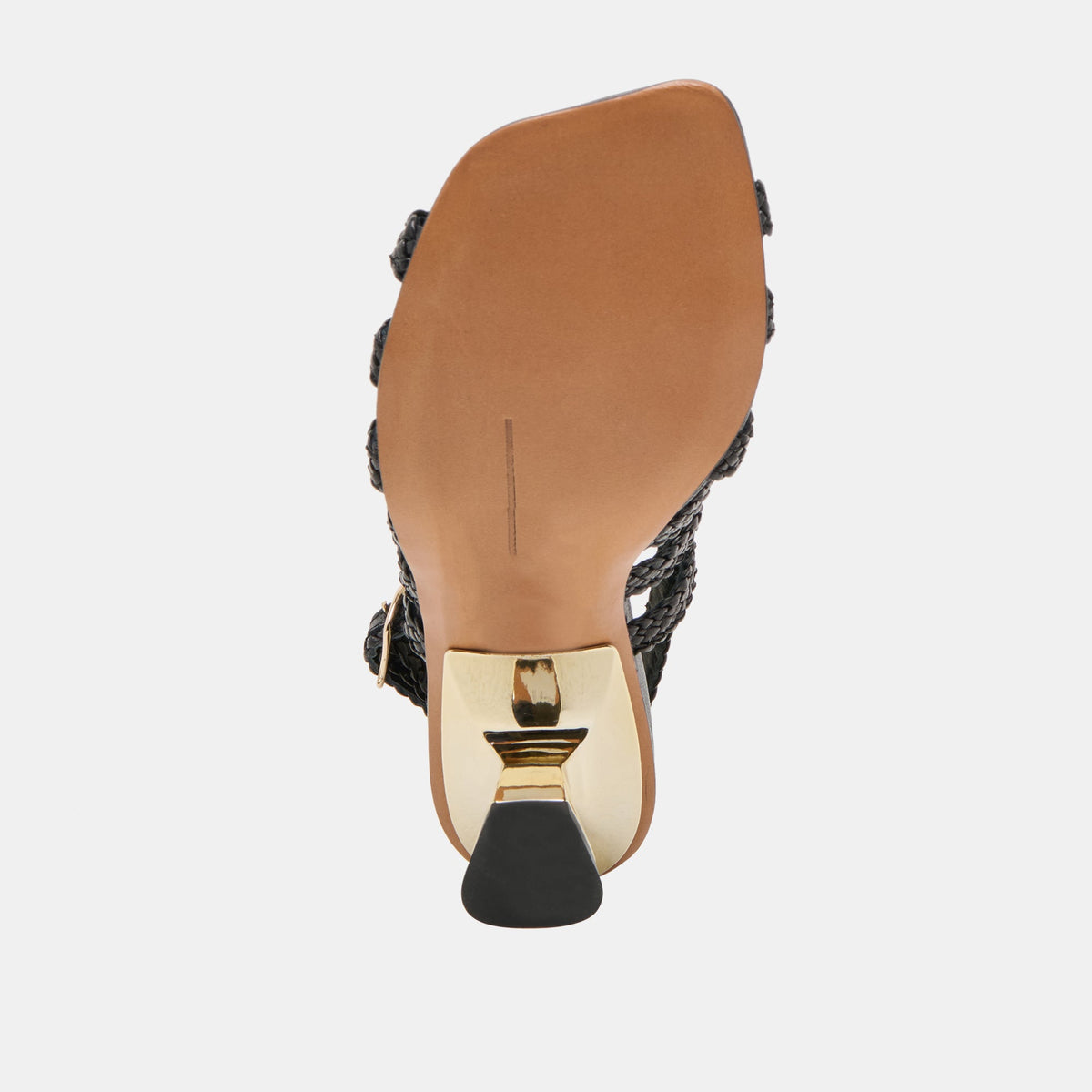 Dolce Vita SHOES SICILY HEELS BLACK WOVEN LEATHER
 – Dolce Vita