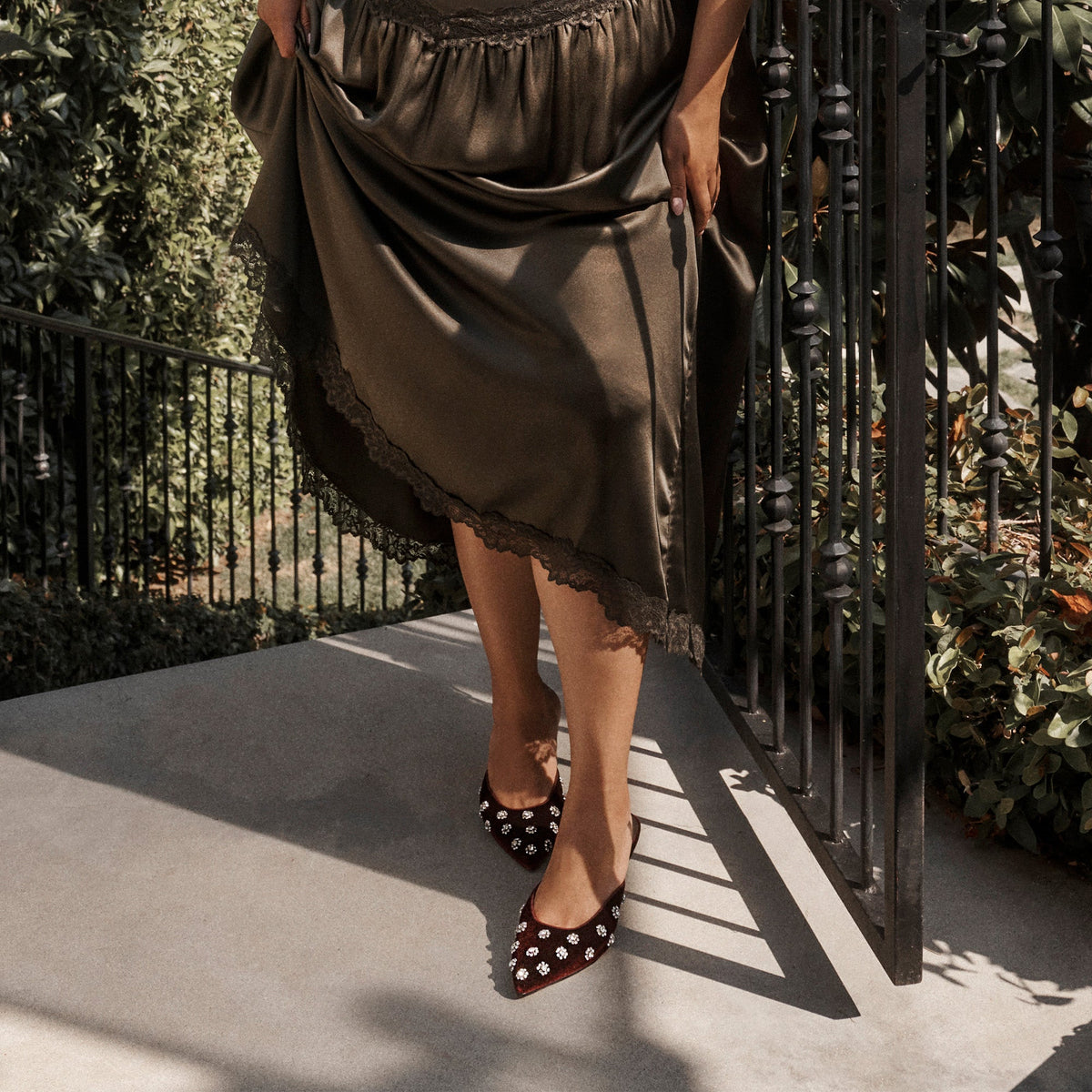 Dolce Vita SHOES Clara Bordeaux Velvet Heels