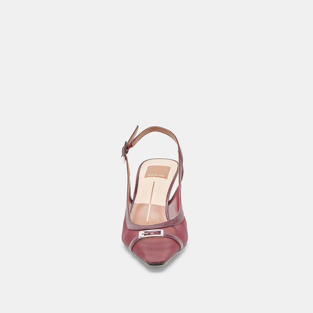 Dolce Vita SHOES Lorine Burgundy Mesh Heels